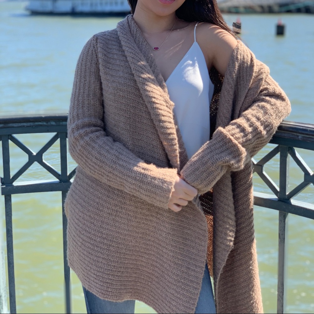 Knit Sweater Cardigan